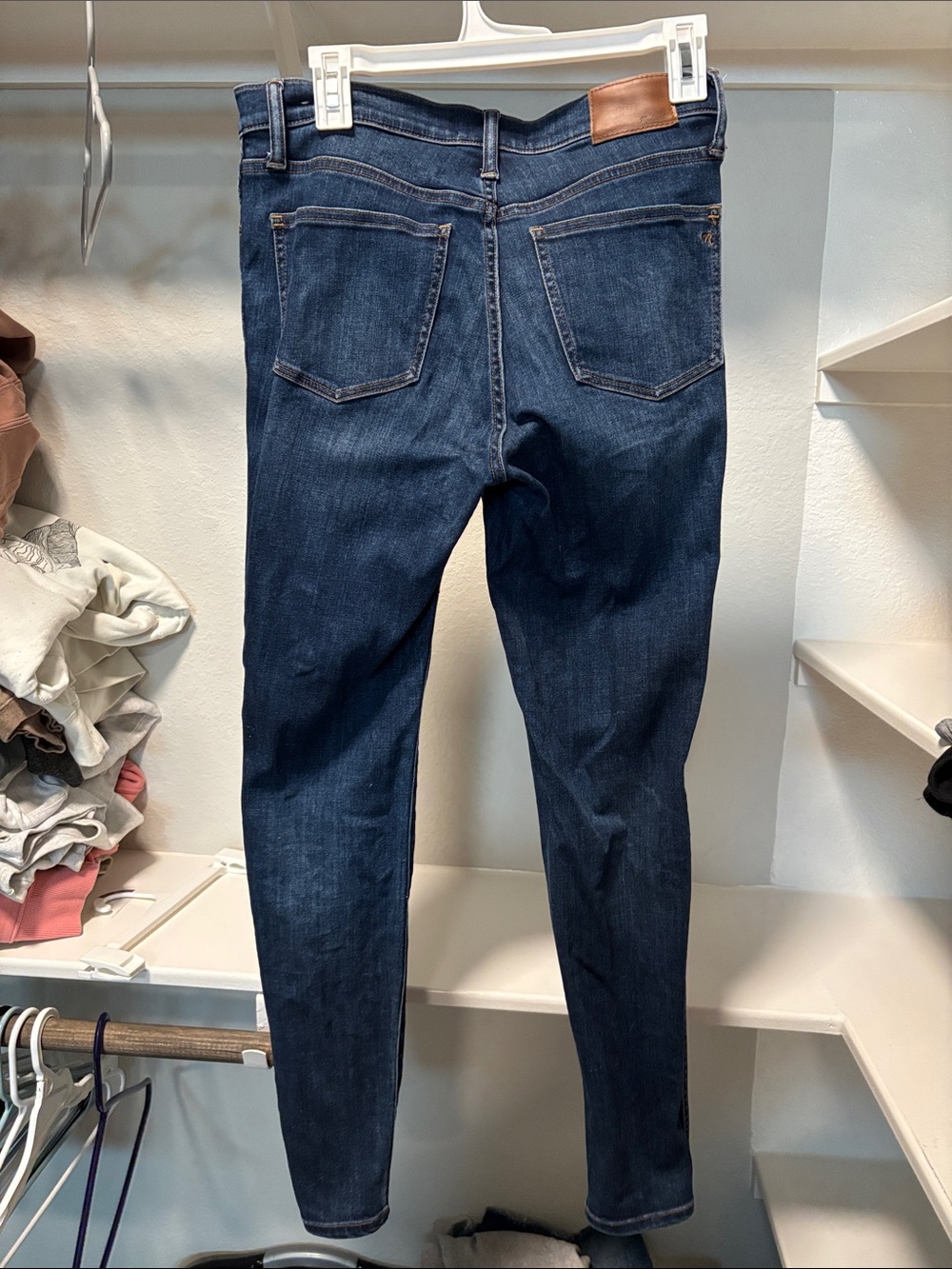 Madewell Women's Straight Leg Jeans in Dark Indigo